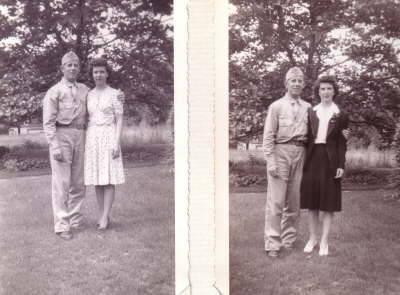 John with Rita (l) and Mary (r)